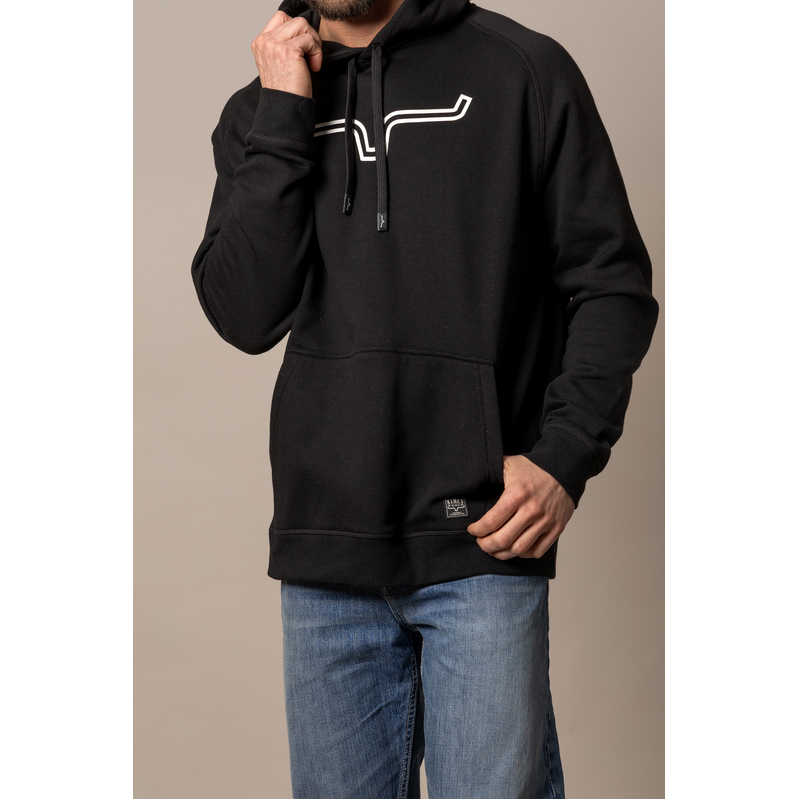 Kimes Ranch Outlier Hoodie || Black/White