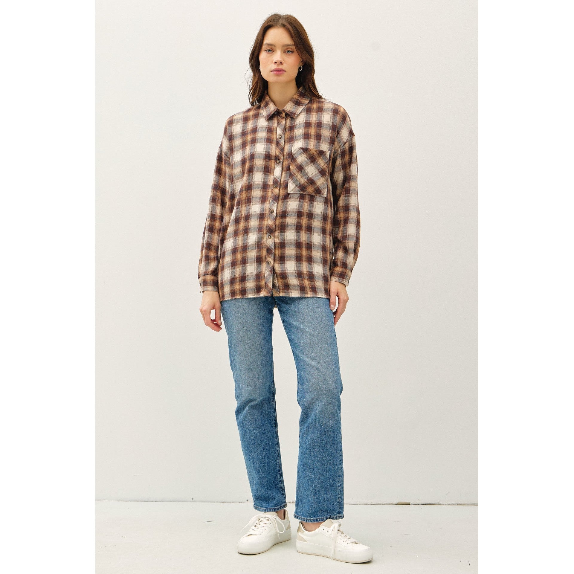 Soft Flannel || Caramel