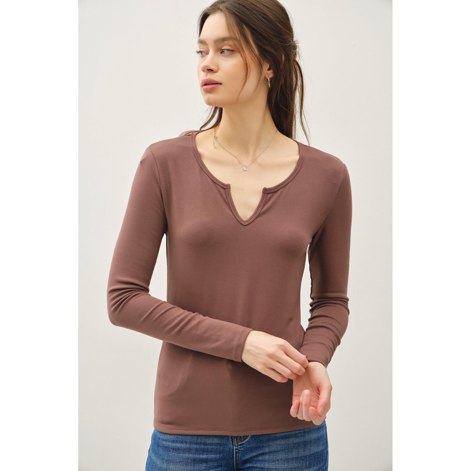 Ultra Soft Basic Long-sleeve Tee