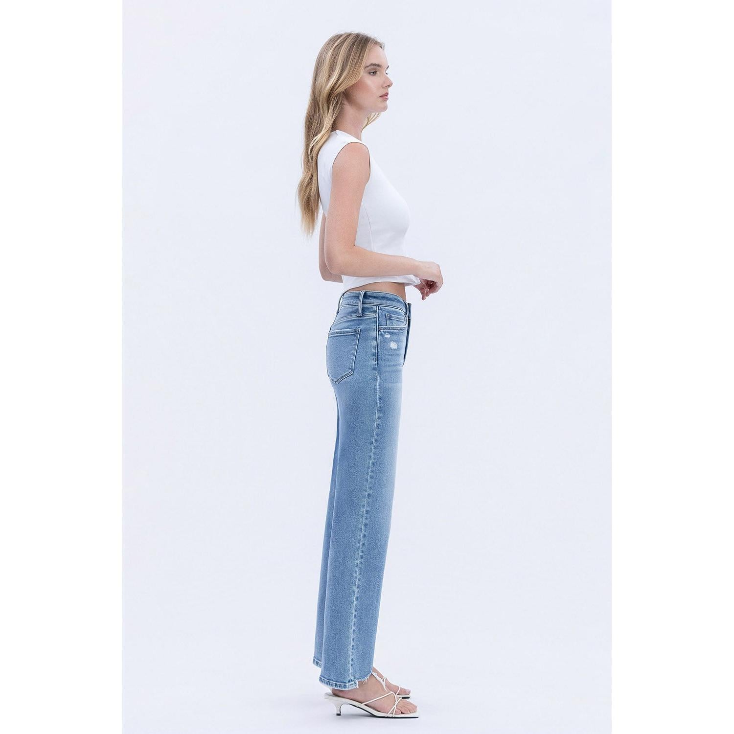 Vervet High Rise Slim Wide