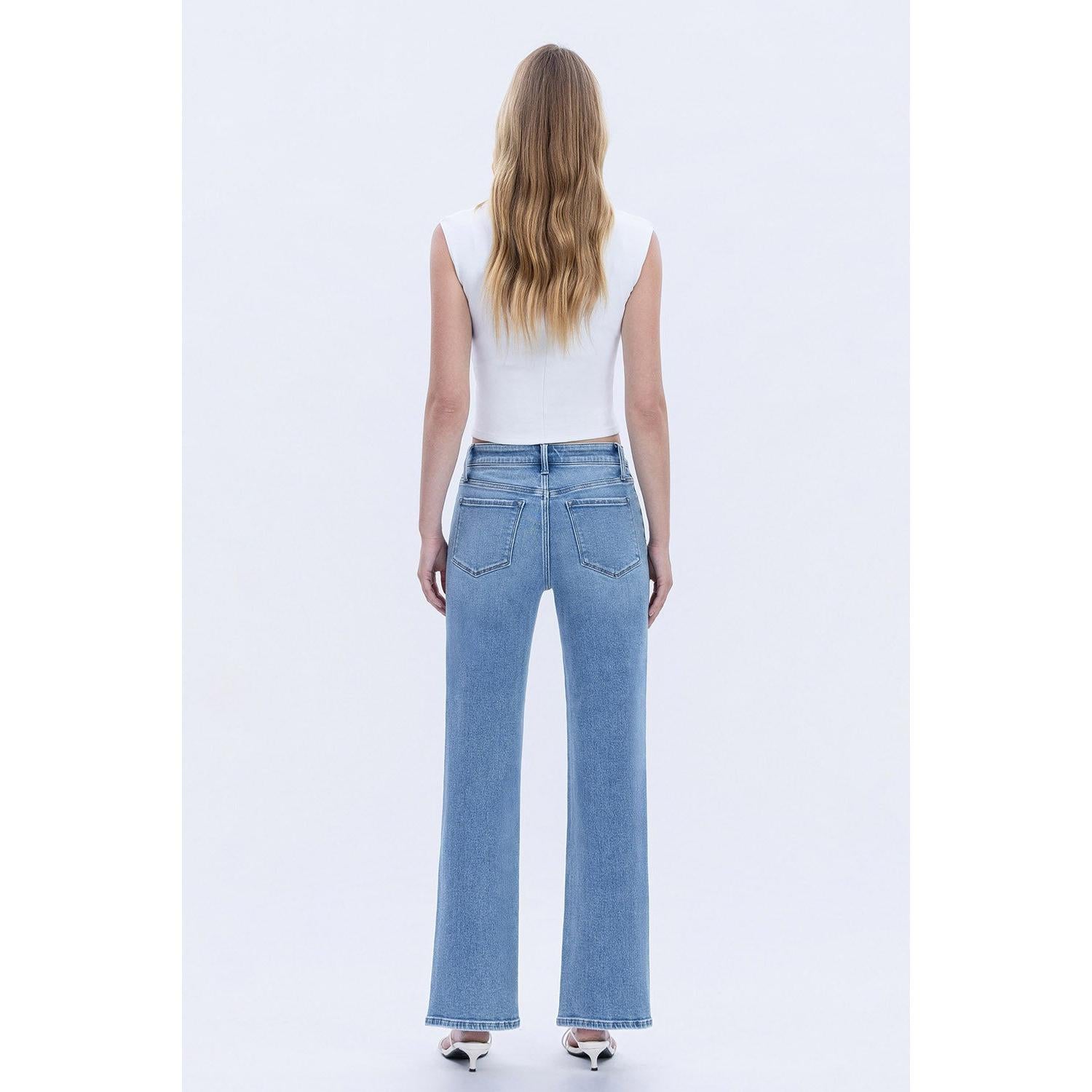 Vervet High Rise Slim Wide