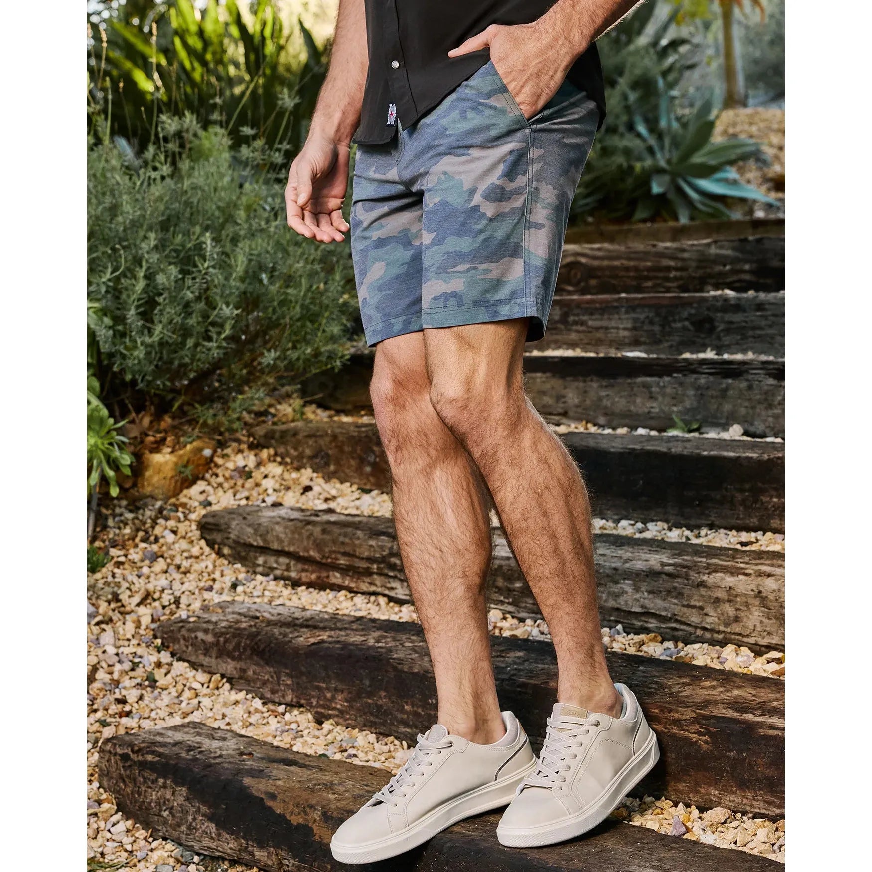 Flag & Anthem Dunwoody Camo Short || Olive Camo