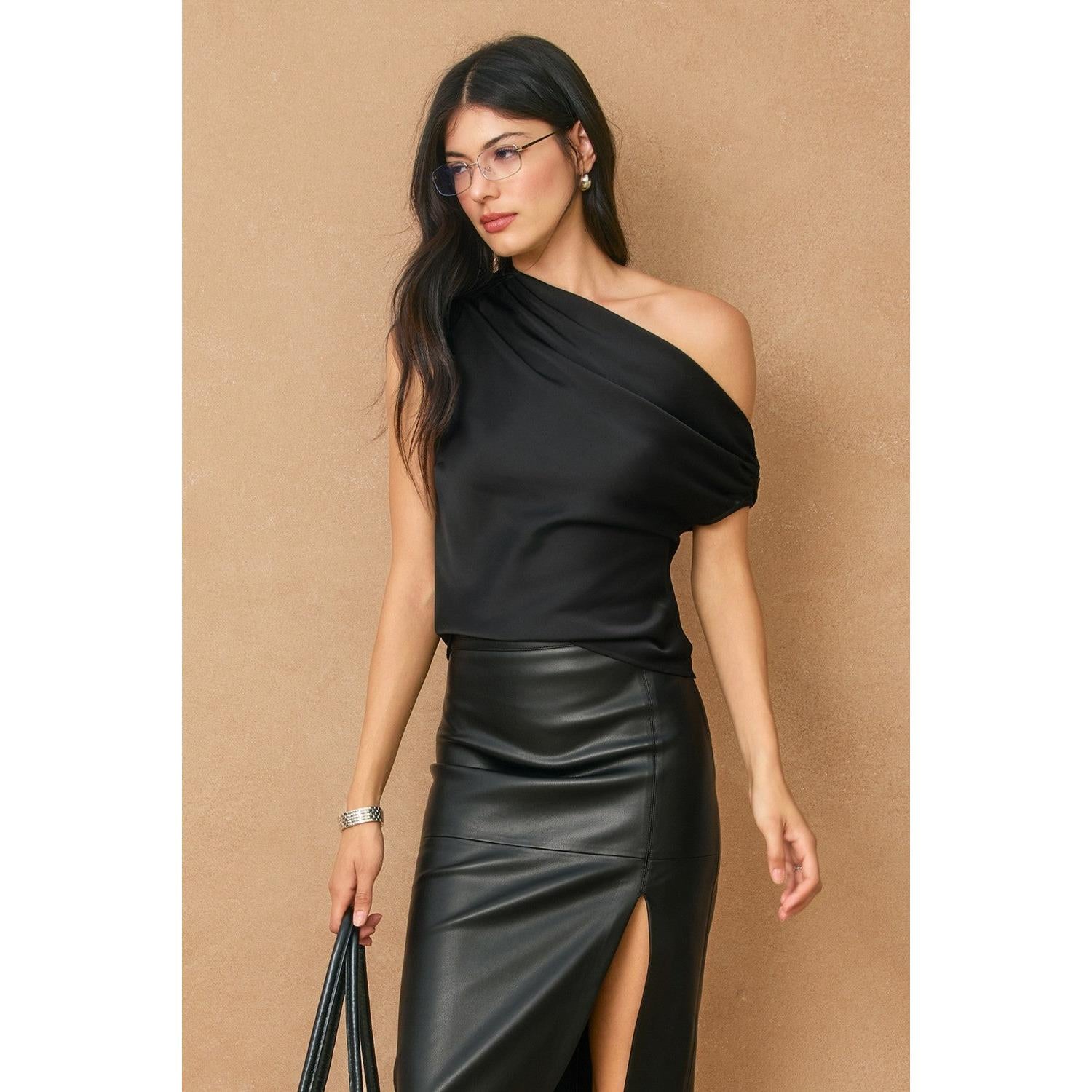 elegant off shoulder top