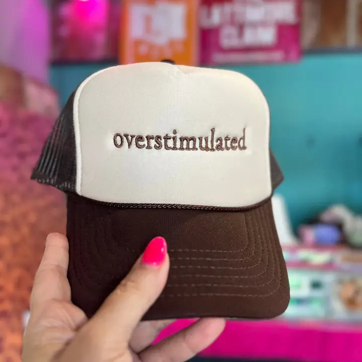 Overstimulated hat