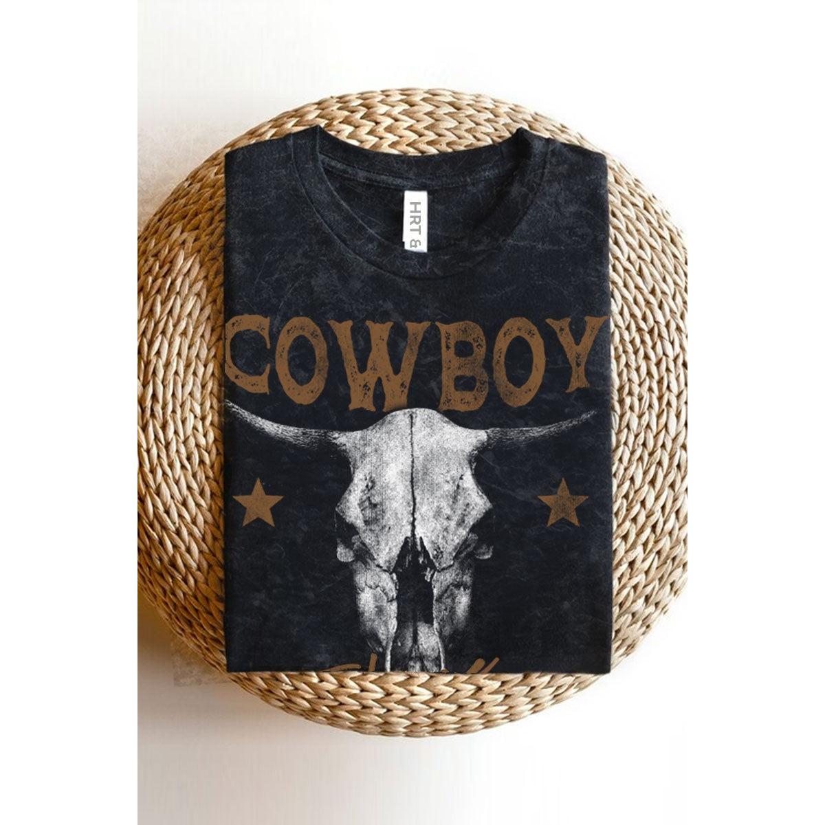 cowboy graphic t-shirt
