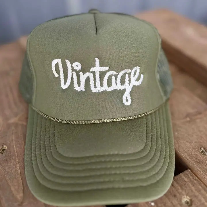 vintage trucker hat