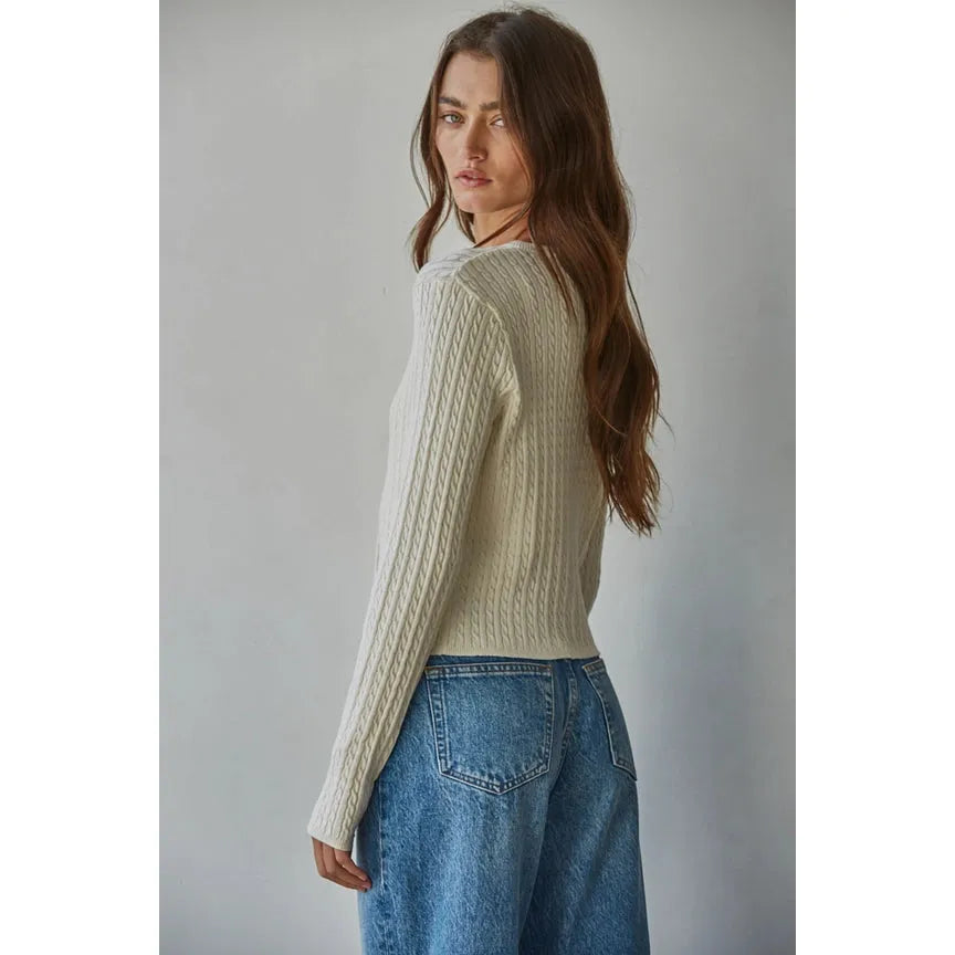 Cable Knit Cardigan