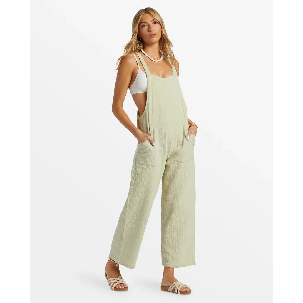 Billabong Pacific Time Overalls || Sage