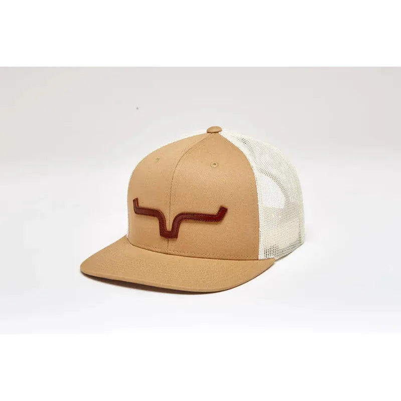 Kimes ranch light brown trucker hat
