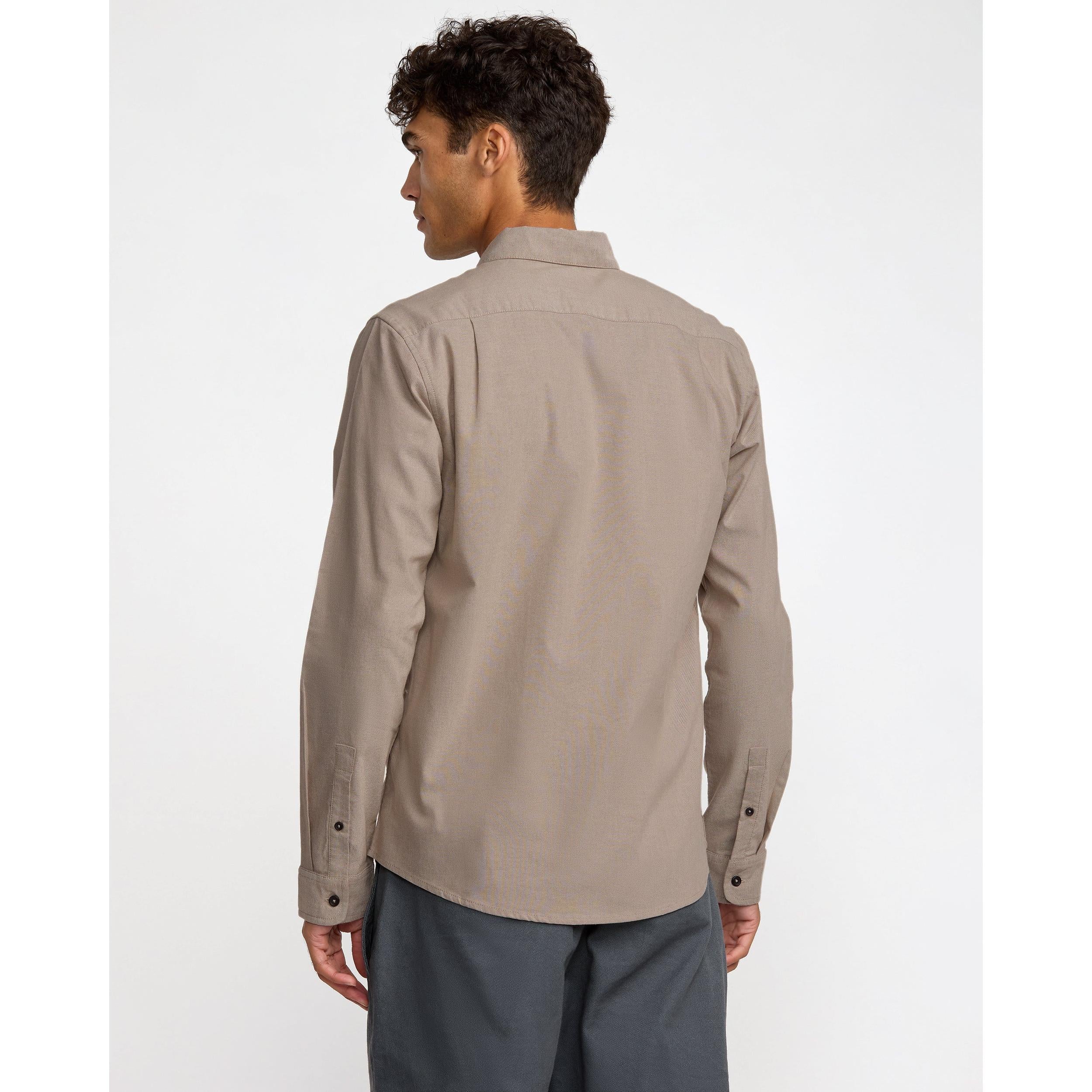 RVCA That'll Do Stretch Long Sleeve || Mushroom
