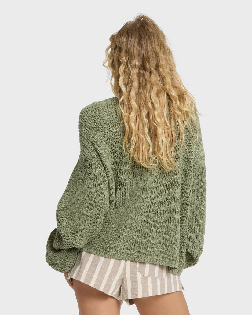 Billabong Open Air Sweater || Army Green
