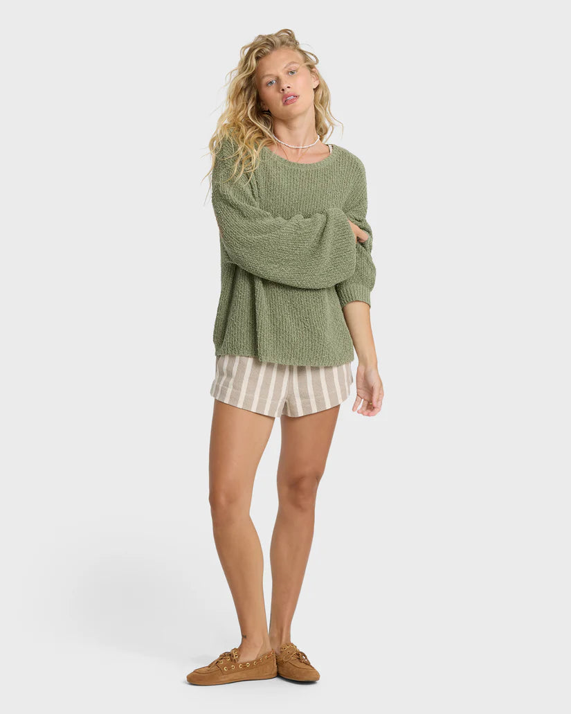 Billabong Open Air Sweater || Army Green
