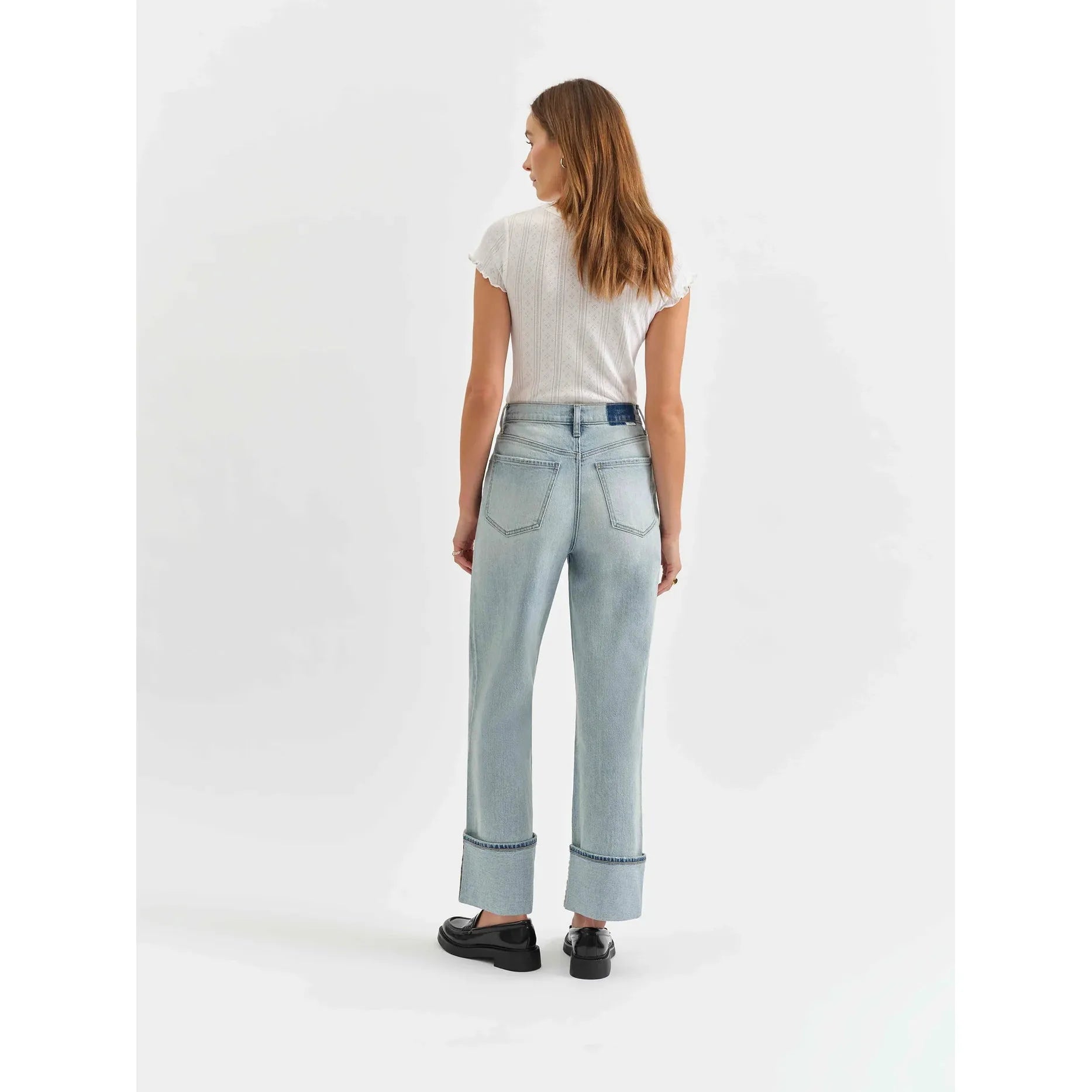 Daze Eastside High Rise Loose Cuff || Cherish