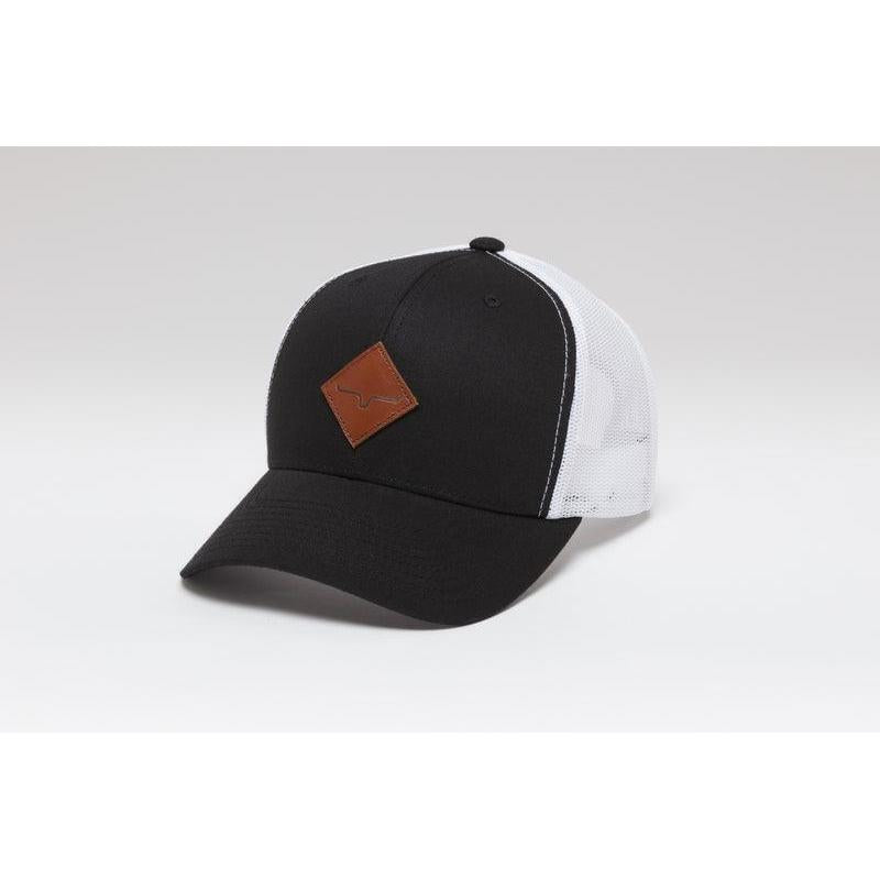 Kimes ranch black & white snapback hat