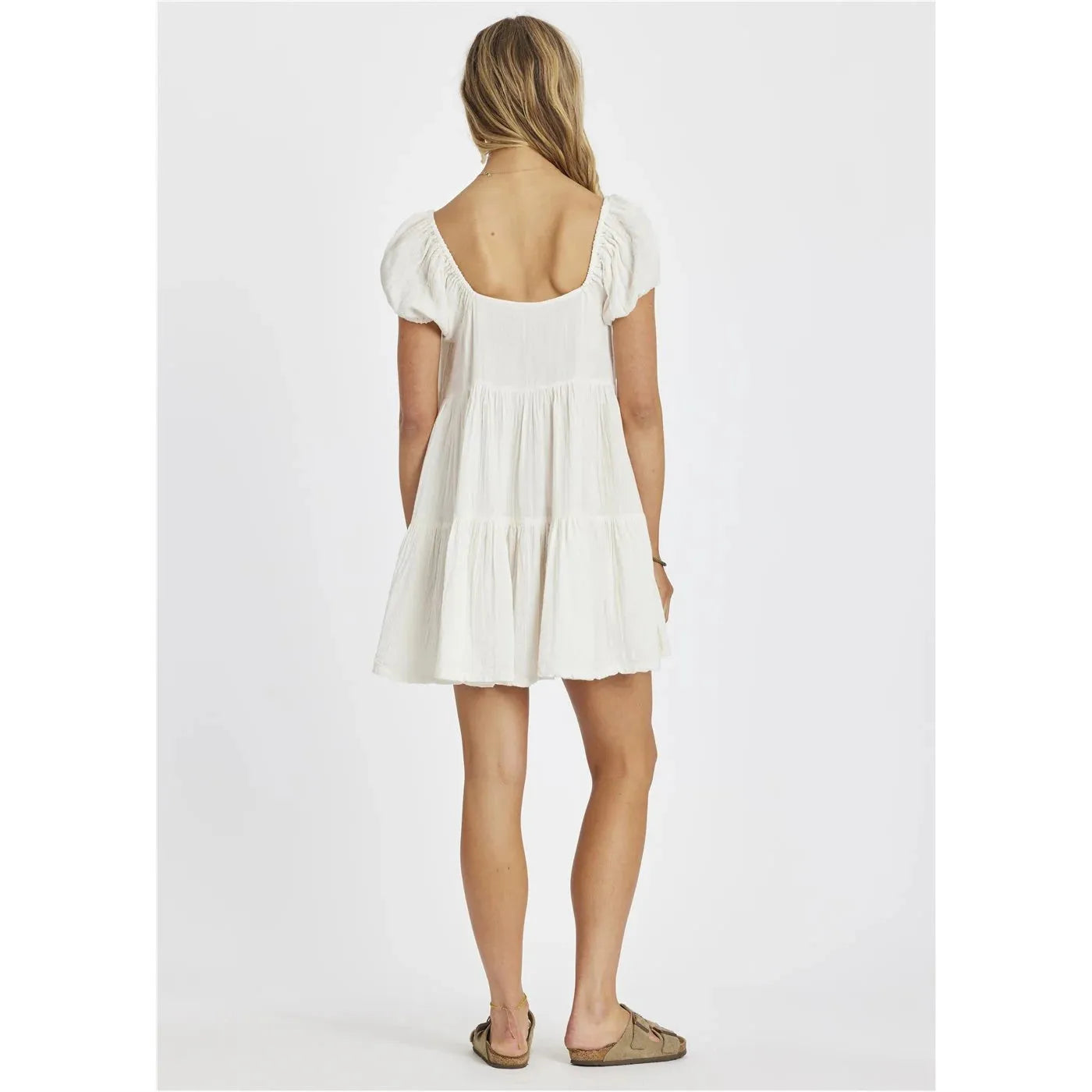 Sissterevolution Surfer Breeze Woven Dress || Sea Salt