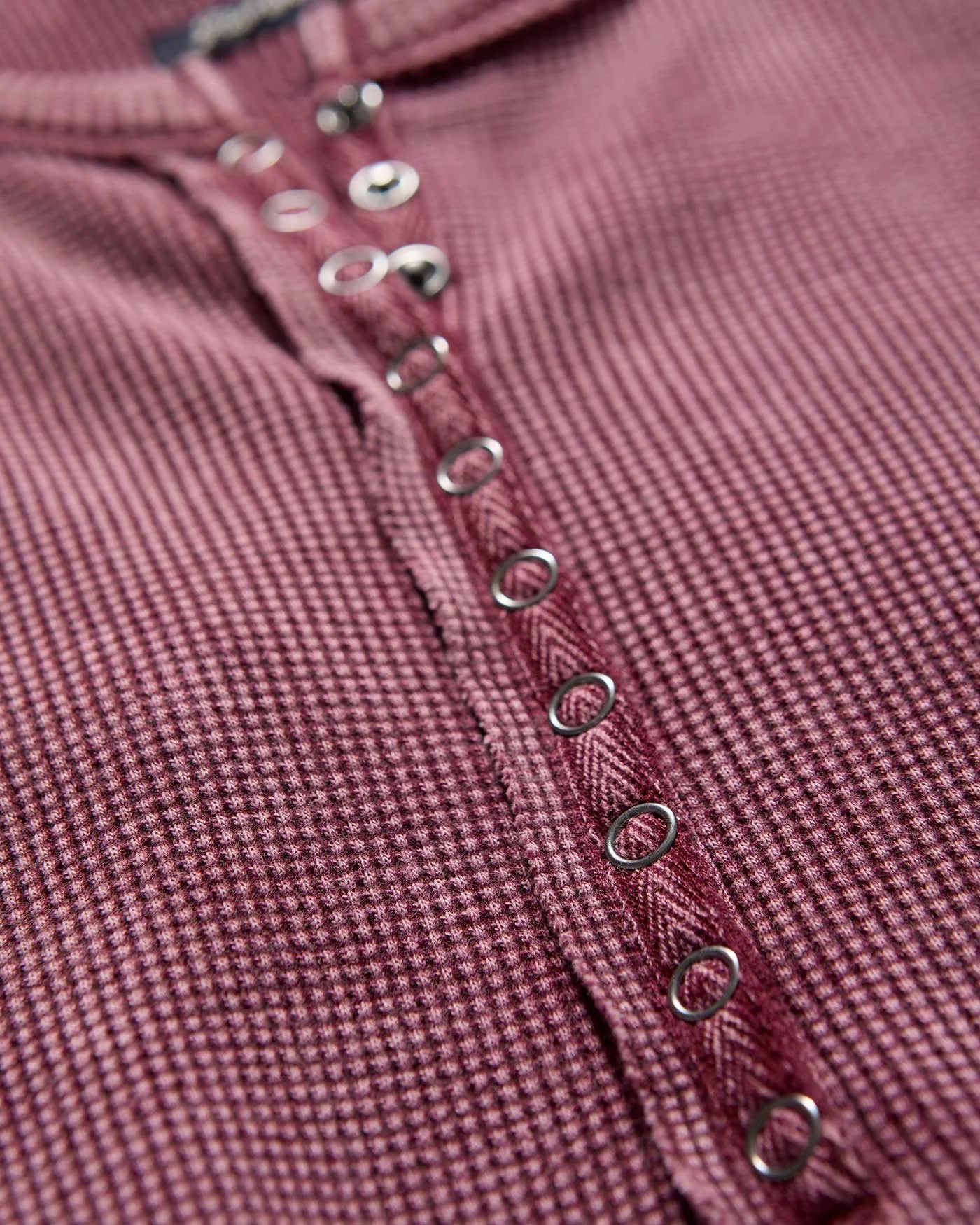 Flag & Athem Hattieville Mixed Media Cable Henley