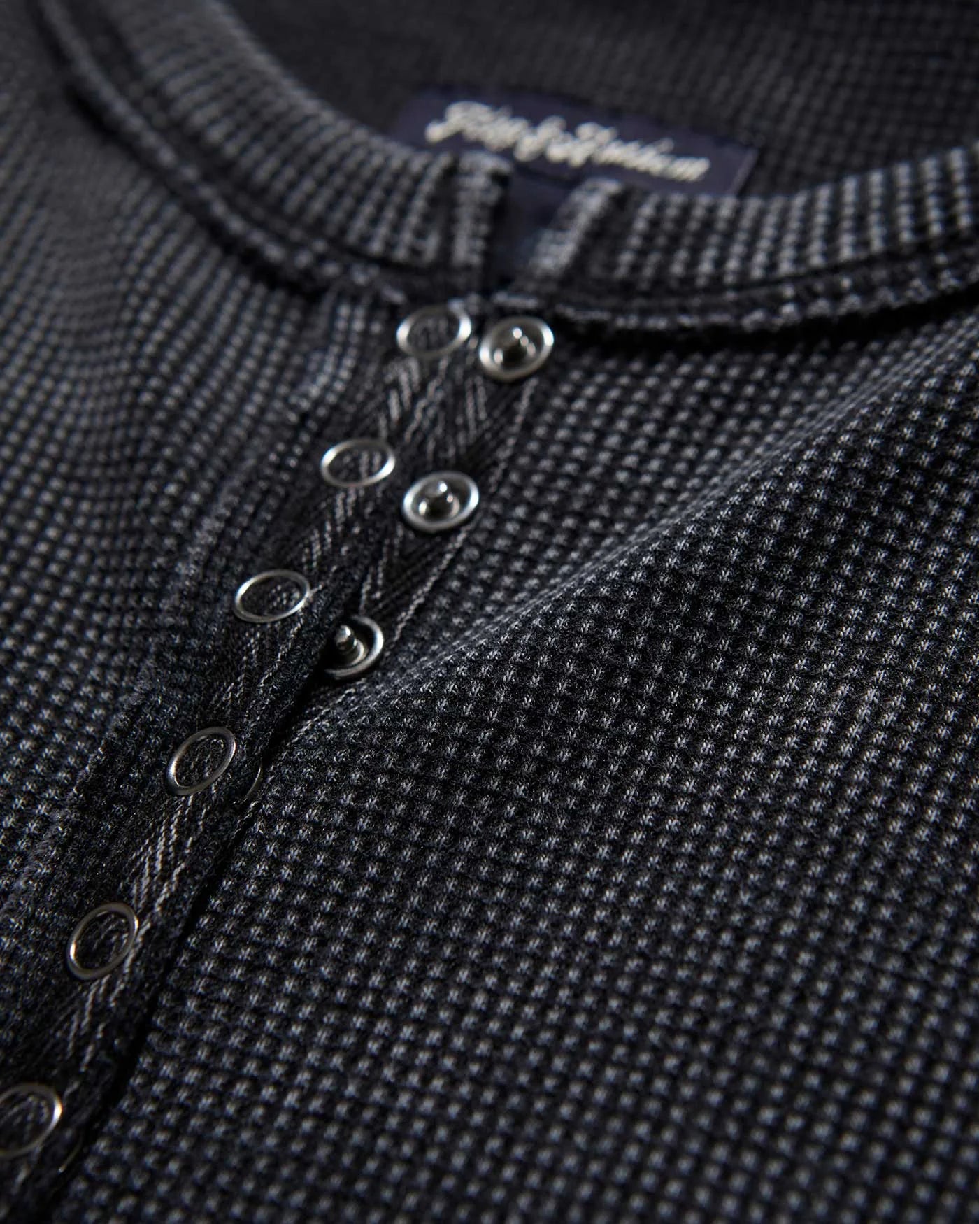 Flag & Athem Hattieville Mixed Media Cable Henley