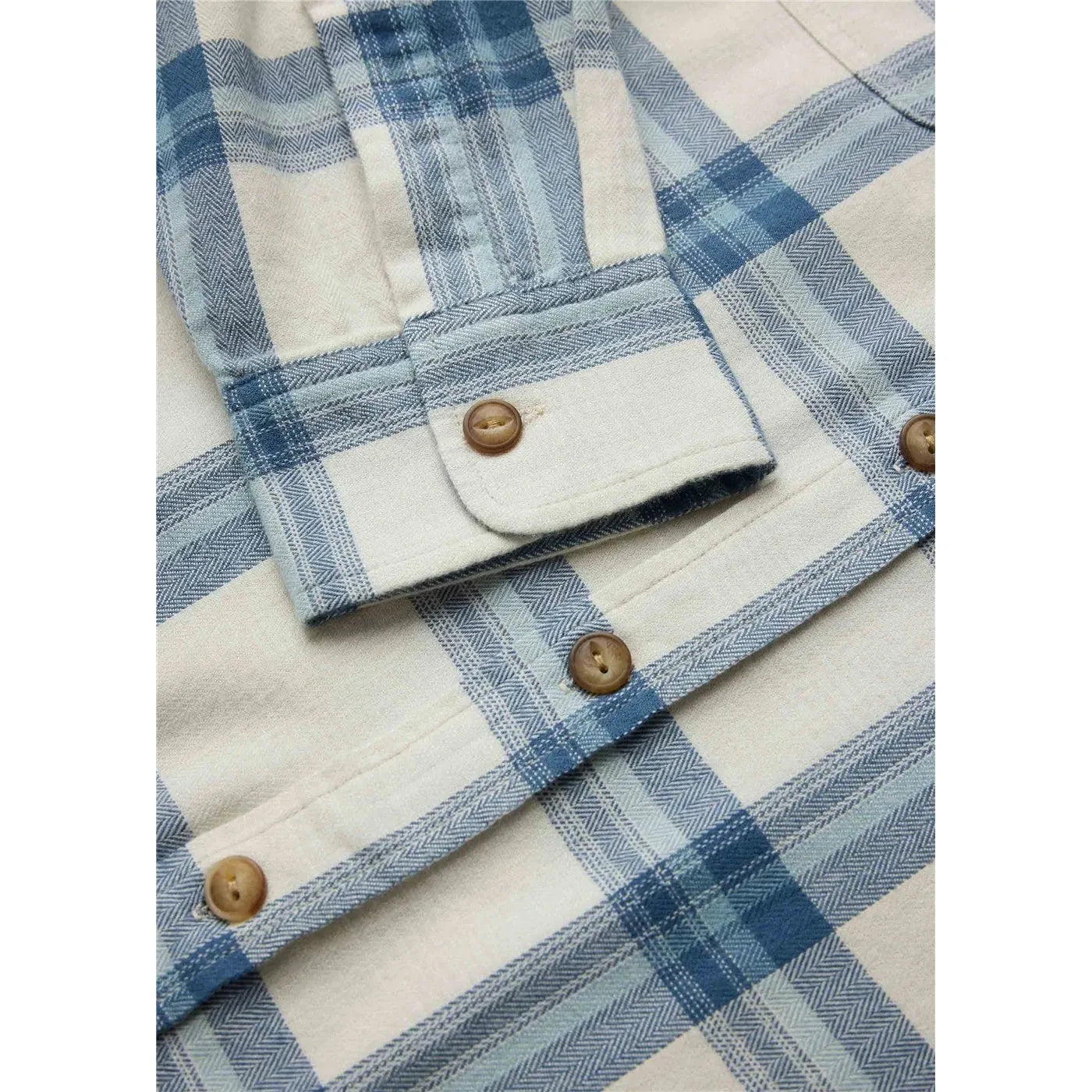 Vissla Coast Lightweight  Eco Flannel || Vintage White
