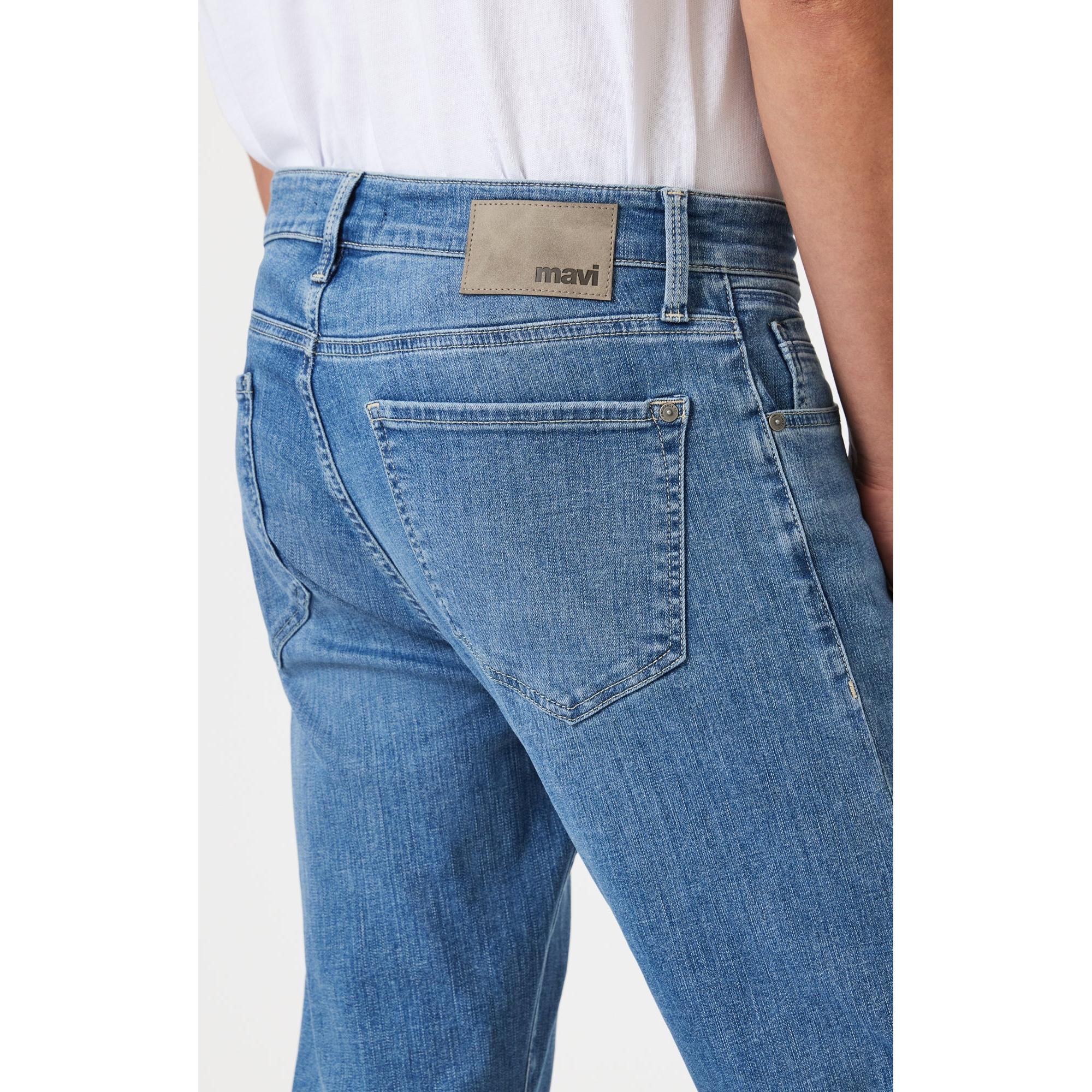Mavi Zach Straight || Ocean Brushed Organic Vintage