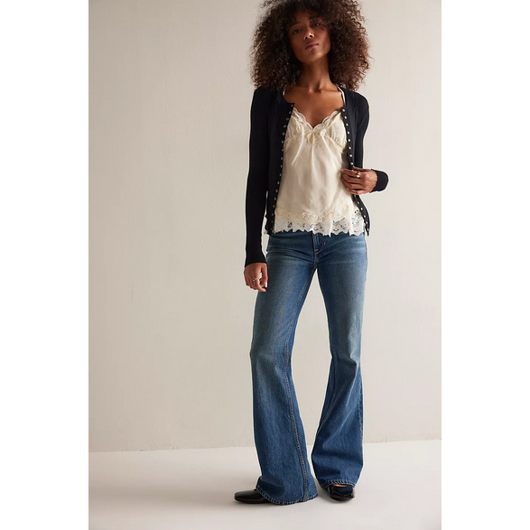 Free People Going Places Cardi || Black