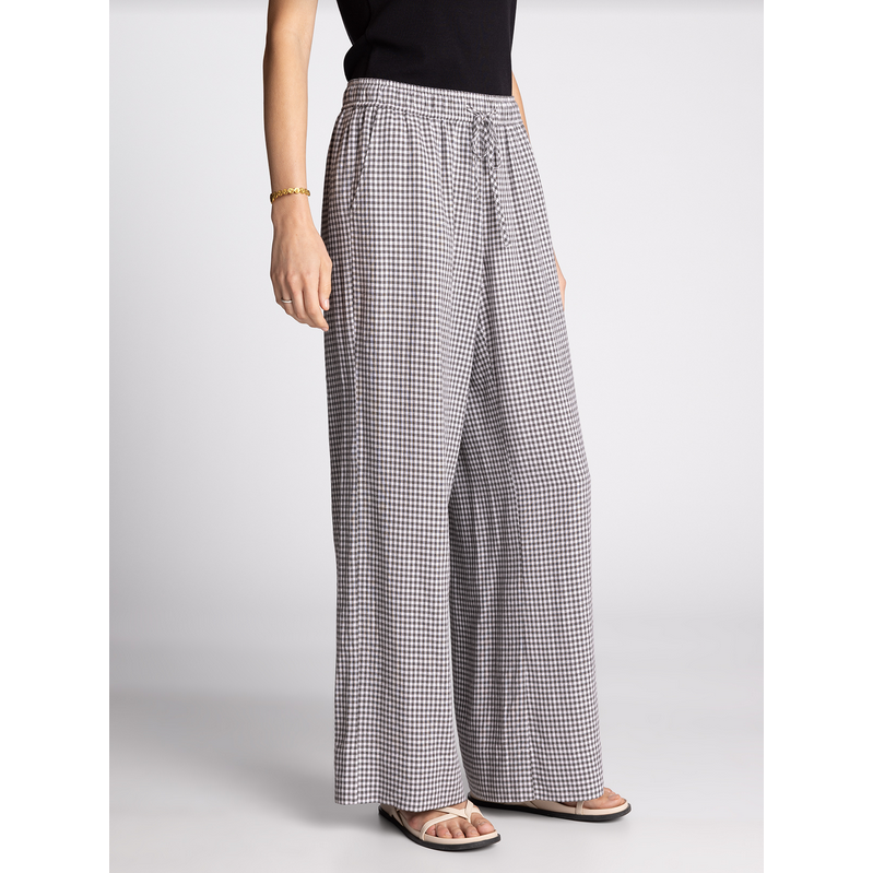 Thread & Supply Caelis Pant || Charcoal Gingham