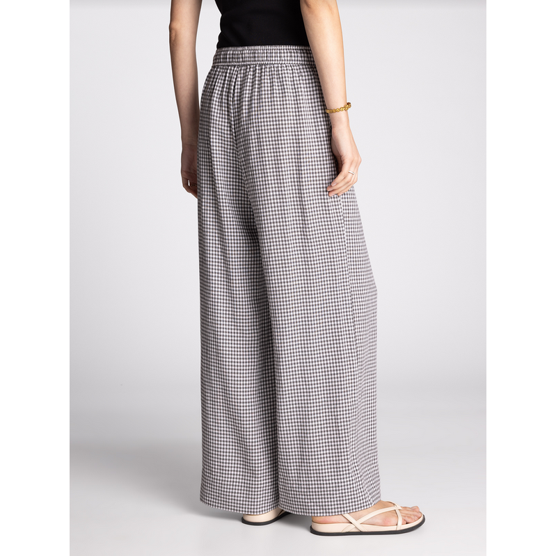 Thread & Supply Caelis Pant || Charcoal Gingham