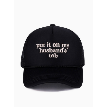 Put it on my Husband's Tab snap-back