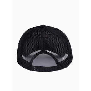 Put it on my Husband's Tab Mesh Trucker || Black