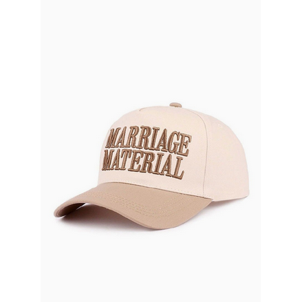 Marriage Material Hat || Ash Mocha