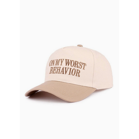 On My Worst Behavior Hat || Ash Mocha