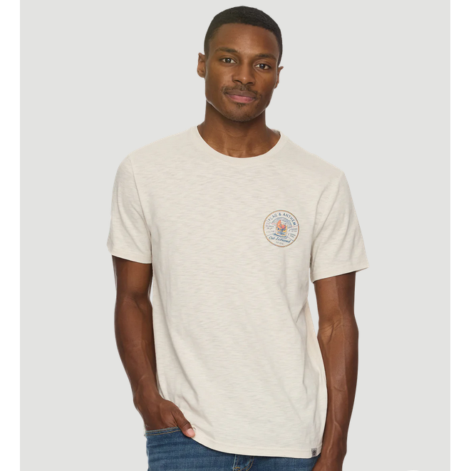 Flag & Anthem Old Fashion Slub Tee || Vintage White