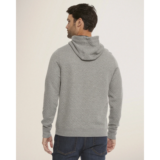 Flag & Anthem Bradner Super Soft Quilted Hoodie || Grey Heather