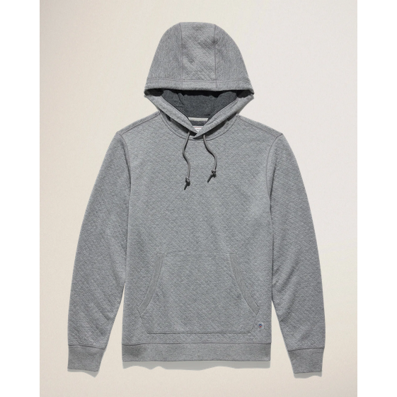 Flag & Anthem Bradner Super Soft Quilted Hoodie || Grey Heather