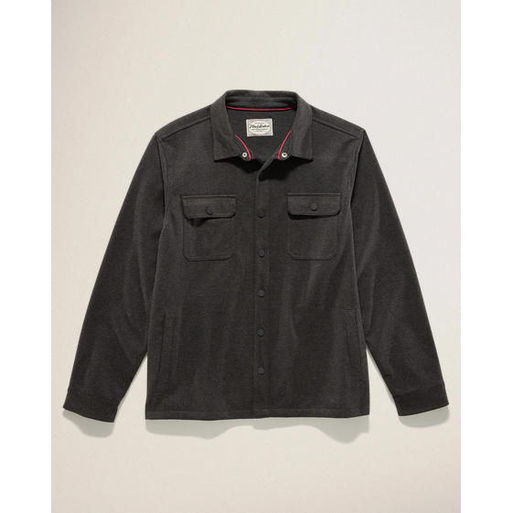 Flag & Anthem Hamlin Stretch Shirt Jacket || Charcoal