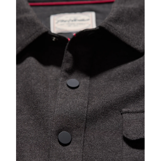 Flag & Anthem Hamlin Stretch Shirt Jacket || Charcoal