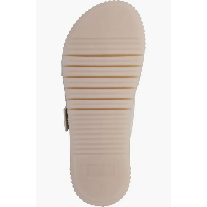 MIA Jacinta Platform Sandal || Ecru