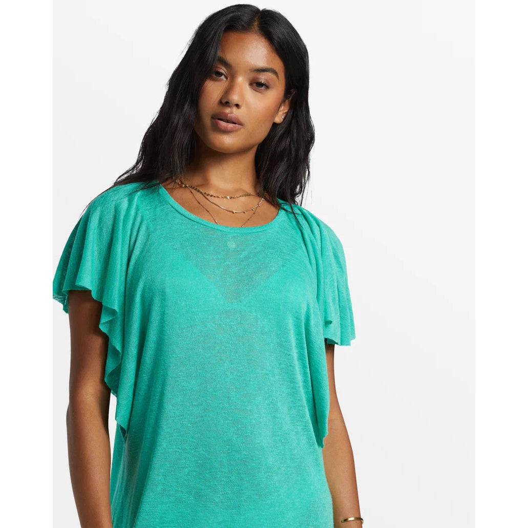 Billabong Out for Waves Coverup || Tropical Green