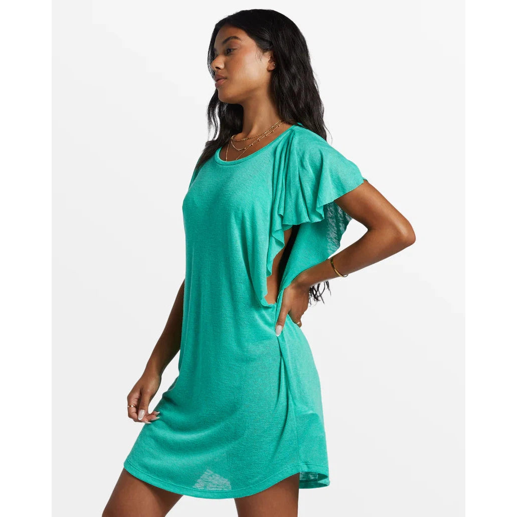 Billabong Out for Waves Coverup || Tropical Green