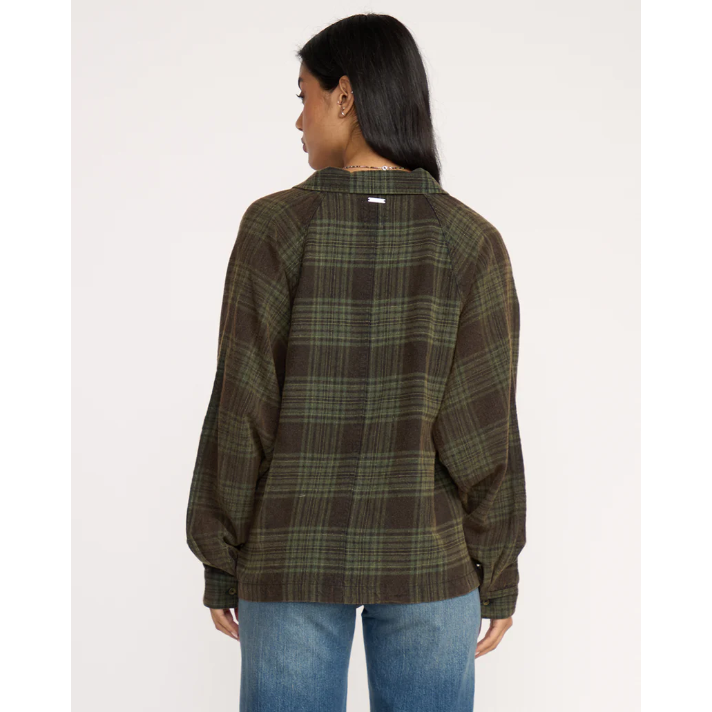 Billabong Coastal Breeze Long Sleeve Shirt || Black