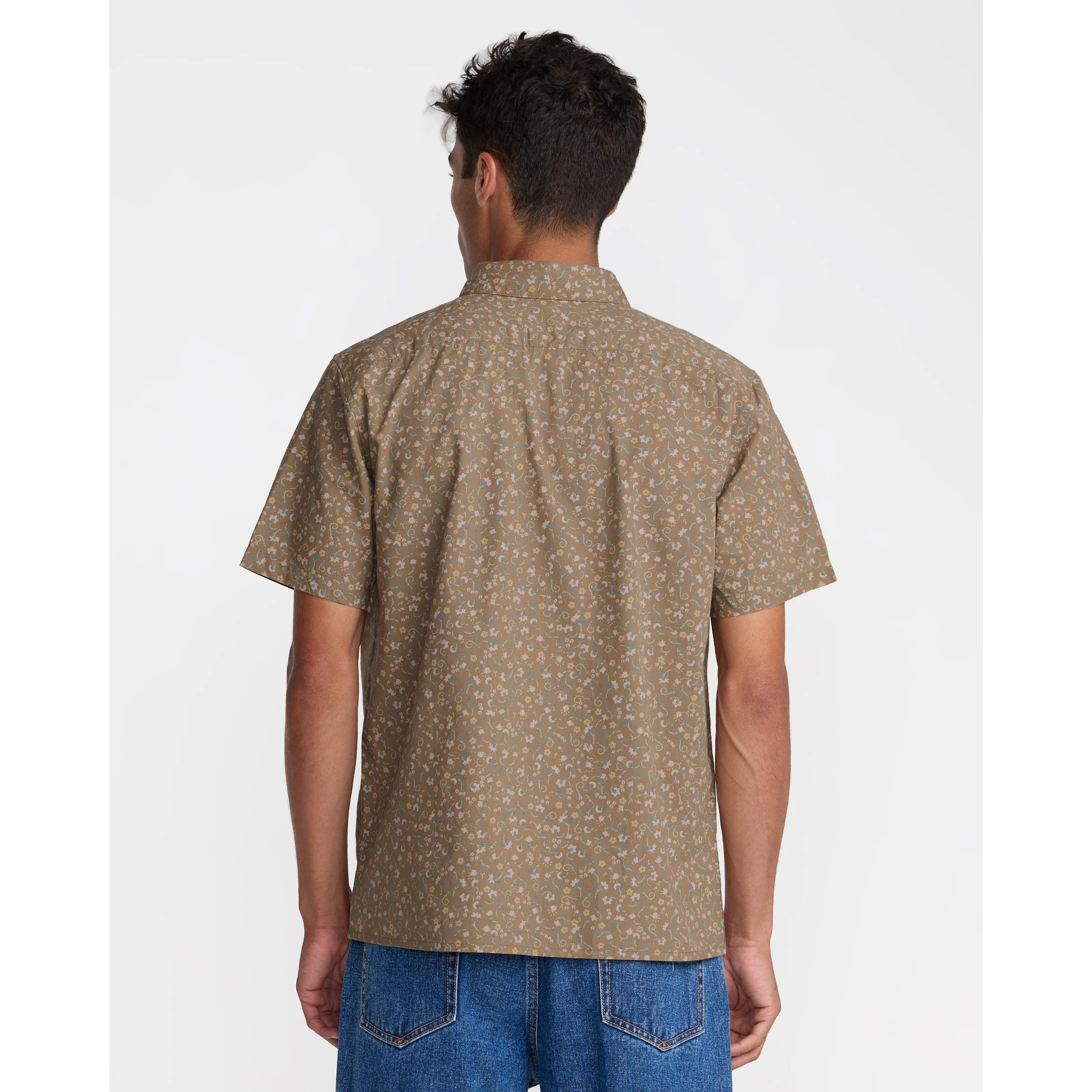 RVCA Breezy Short Sleeve Shirt || Coyote