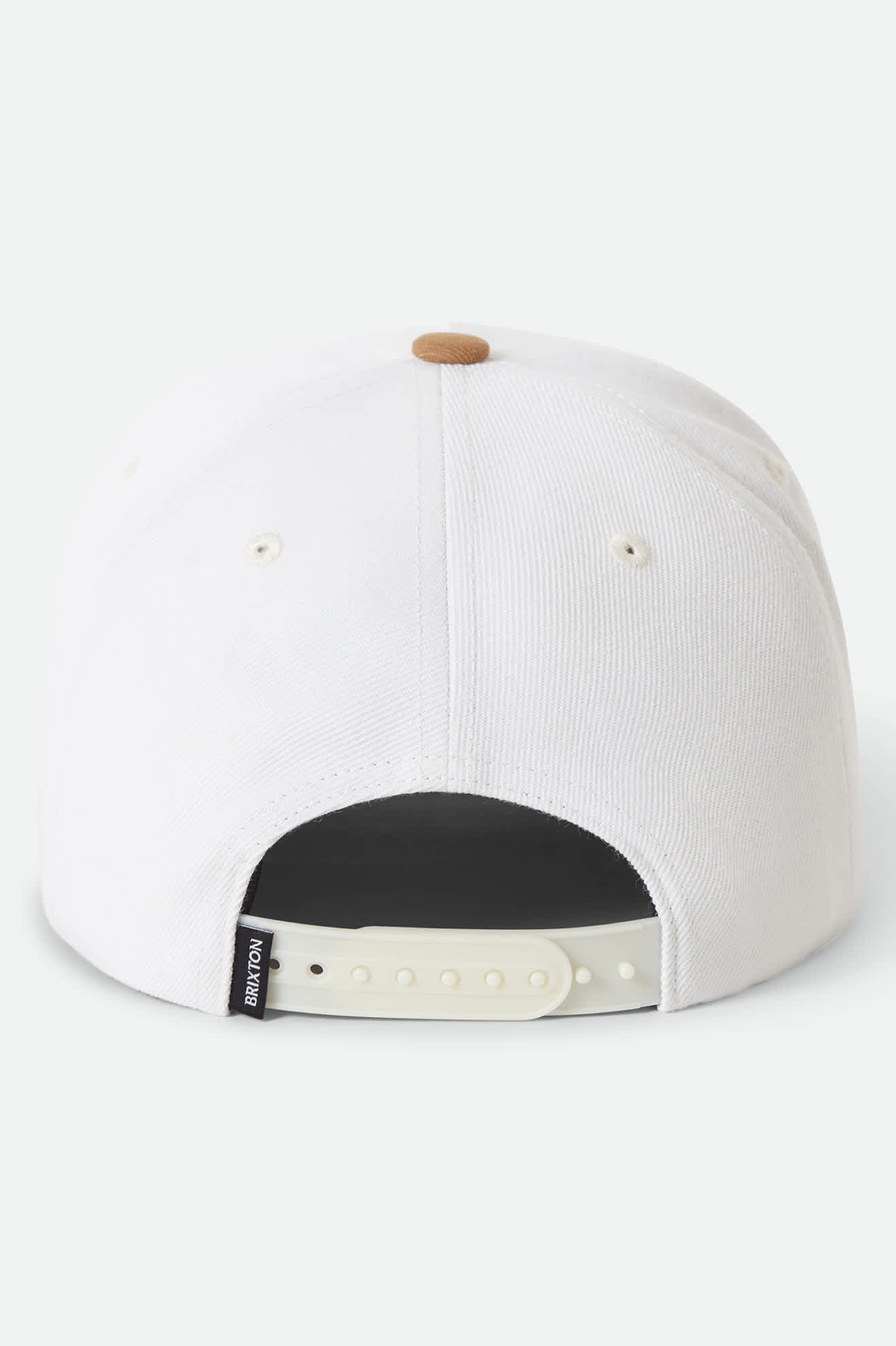 Brixton Linwood Snapback || Off White/Copper