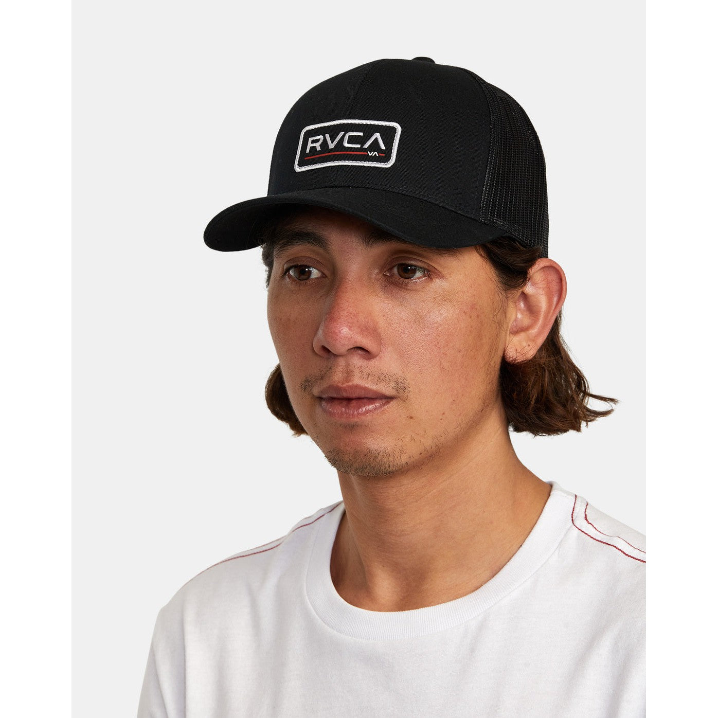 RVCA Ticket Trucker Hat - Black