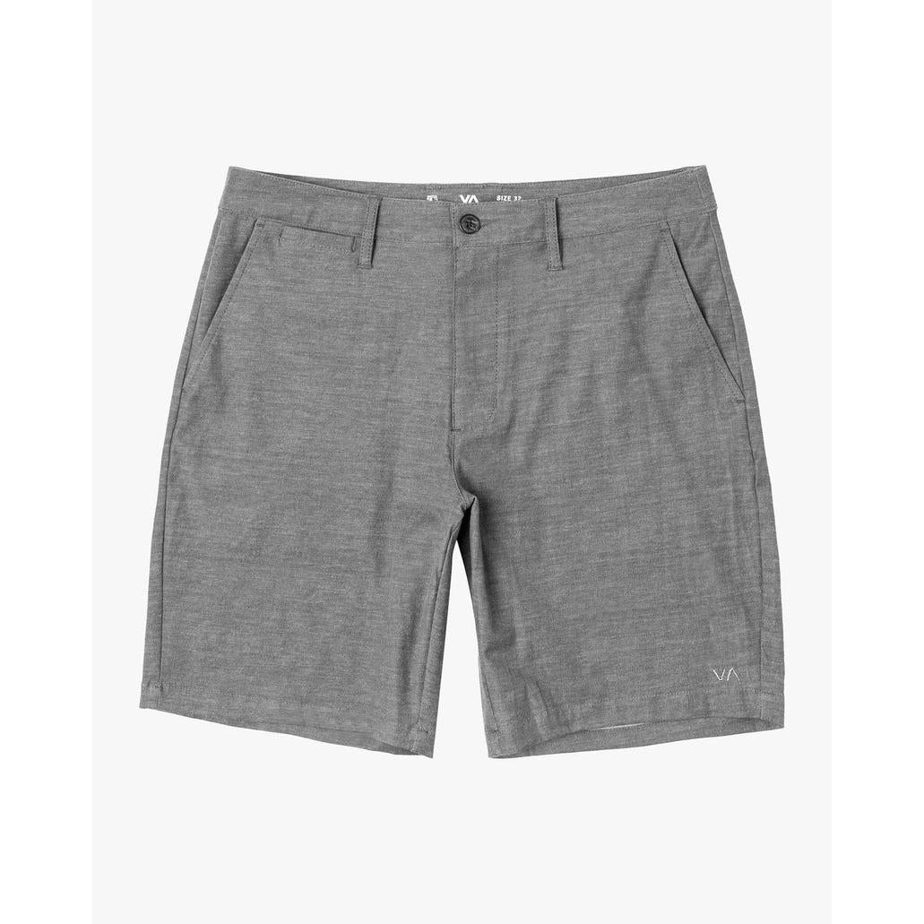 RVCA Back in Hybrid Shorts || Athletic Heather