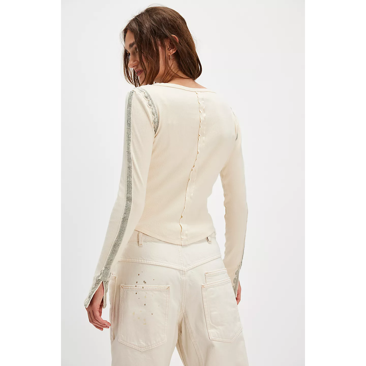 Lost Love Long-Sleeve Top || Tea Combo