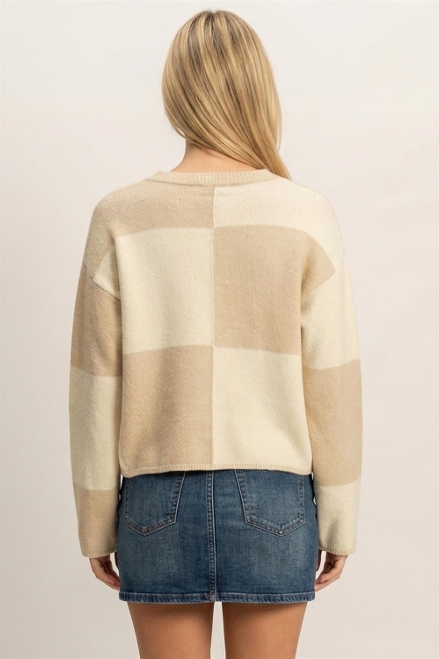 Checkered Sweater