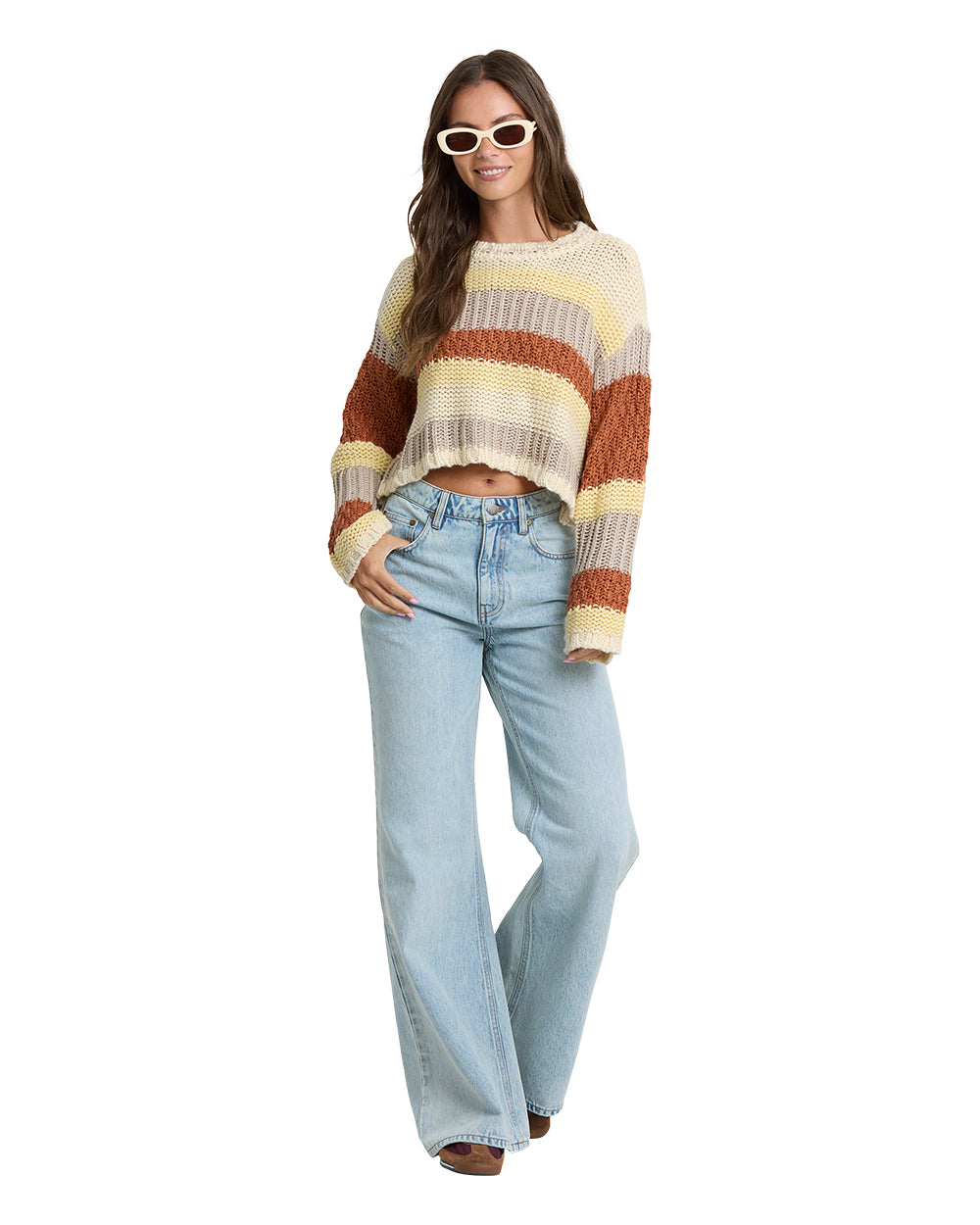 Billabong Mix Up Sweater || Cobblestone