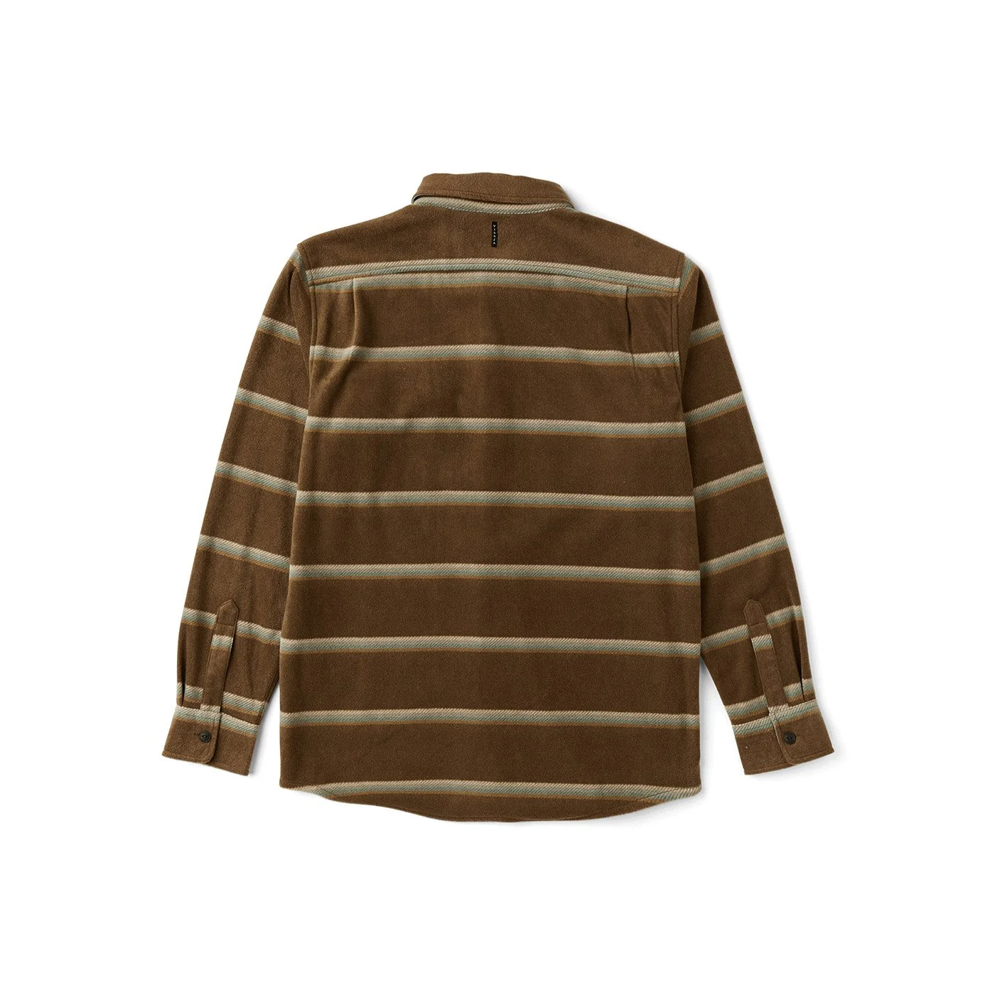 Vissla Eco-Zy Ls Polar Flannel || Dark Earth