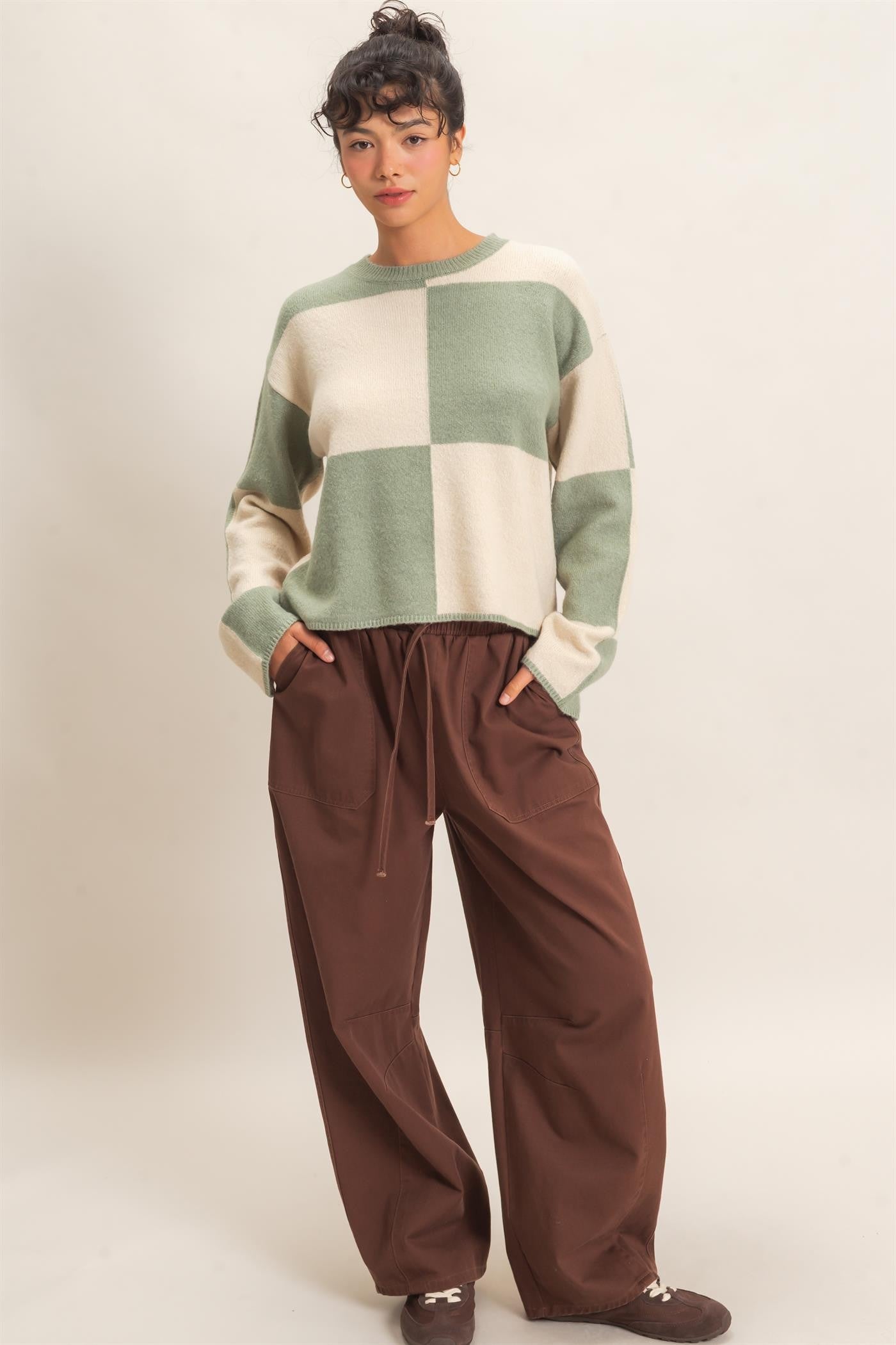 Checkered Sweater