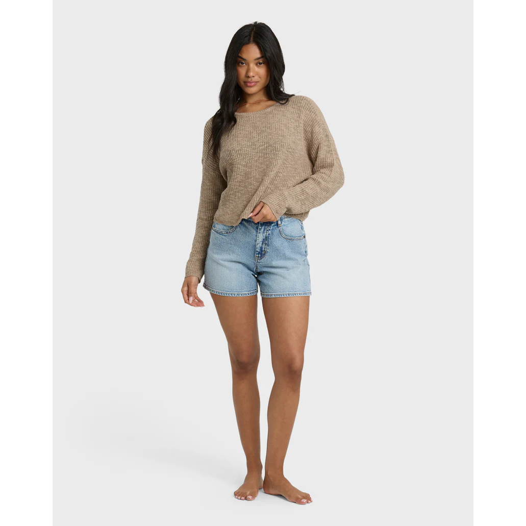 Billabong Daze Time Sweater || Oatmeal