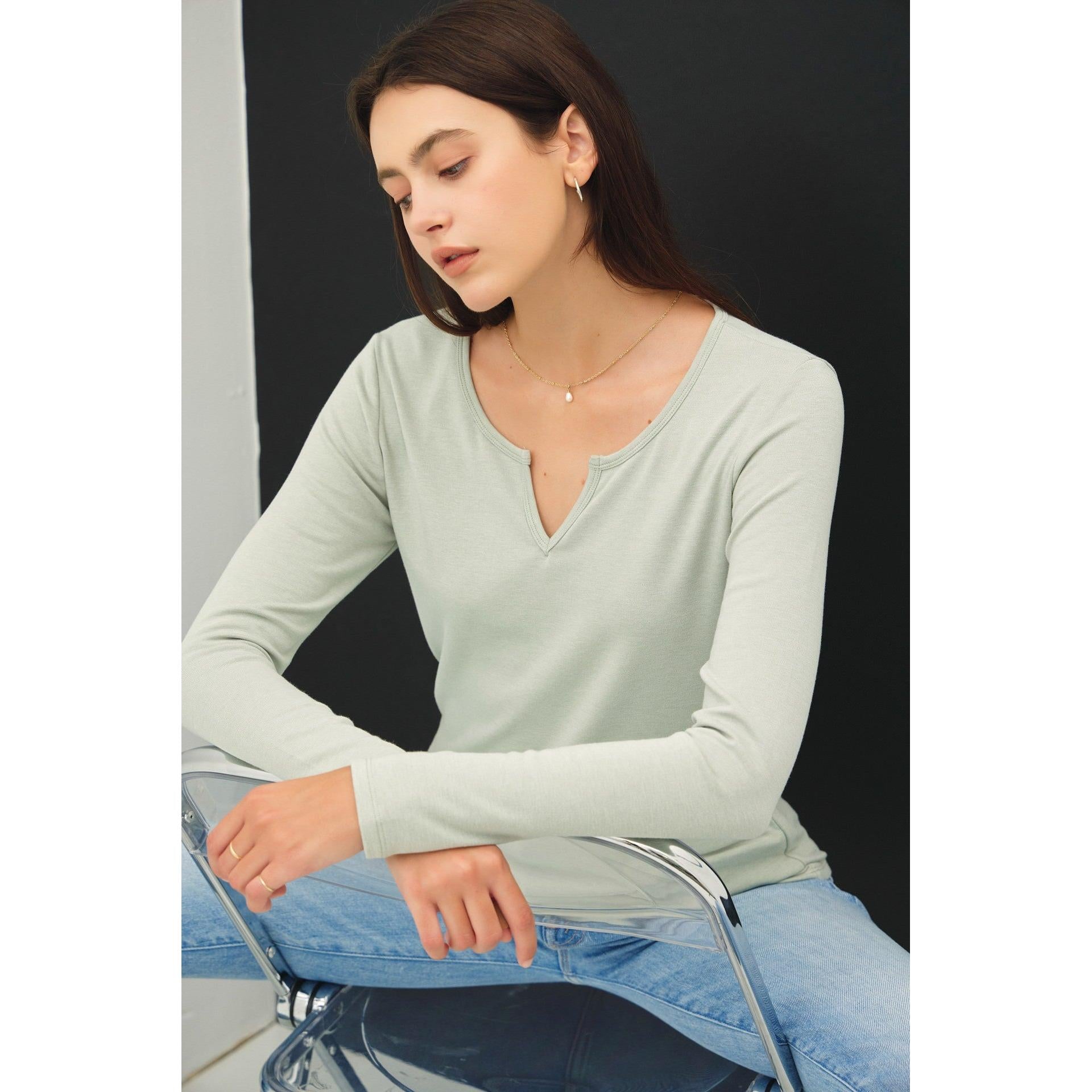 soft long sleeve tee